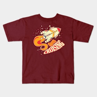 Space cruising Kids T-Shirt